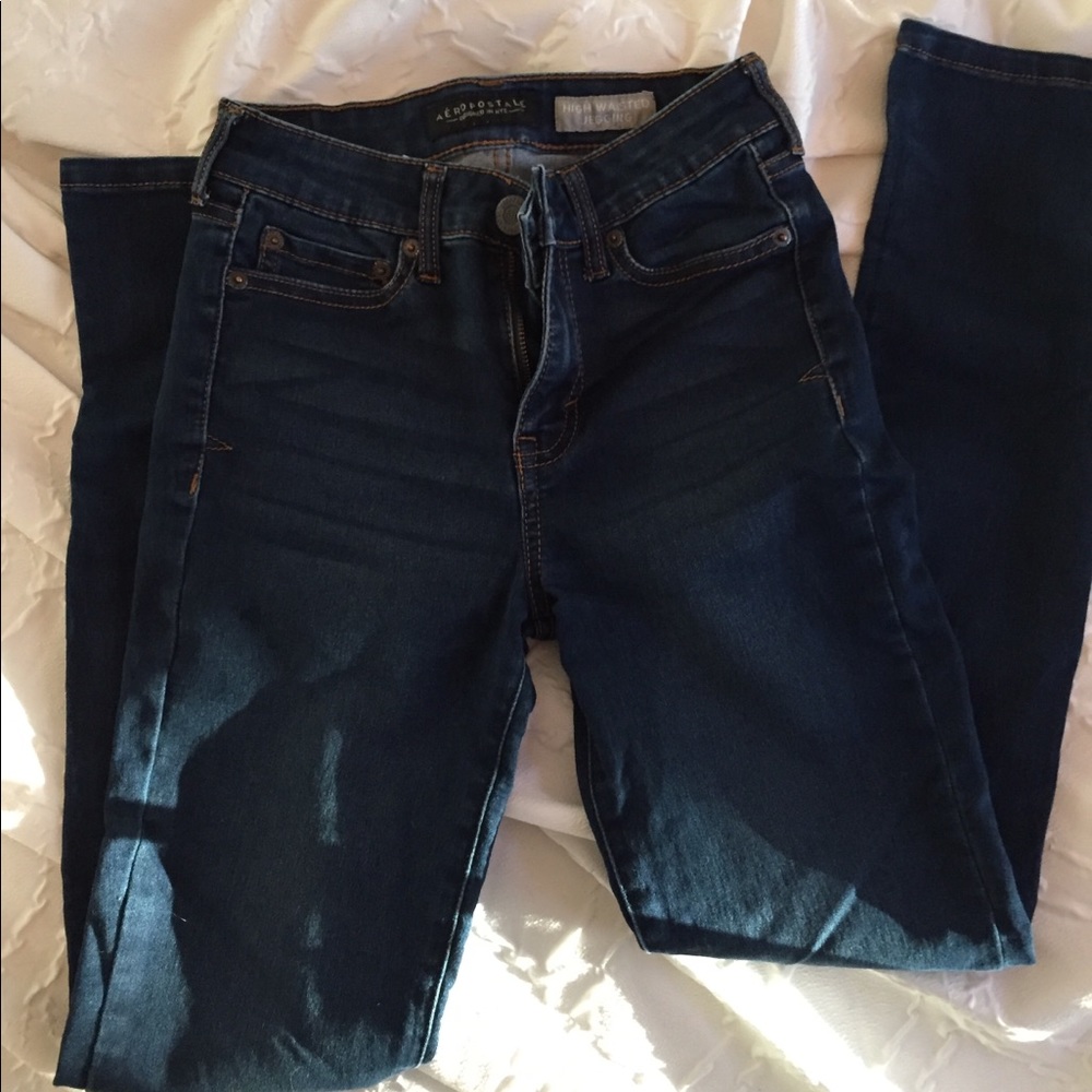 Aeropostale high waisted skinny jeans